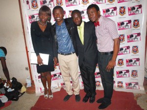 TIMILEHIN, VP ADMIN, KAYODE FOLAYEMI, IPP, IBRAHIM, VP EDITORIAL AND PETER, THE UCJ PRO