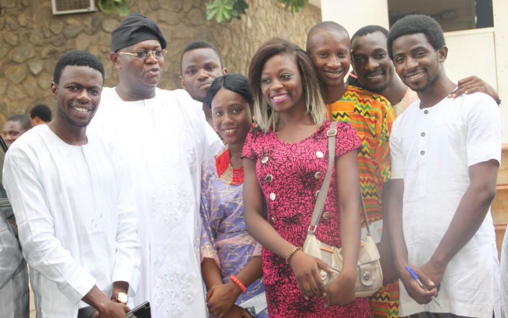 Omo'ba and students' leaders